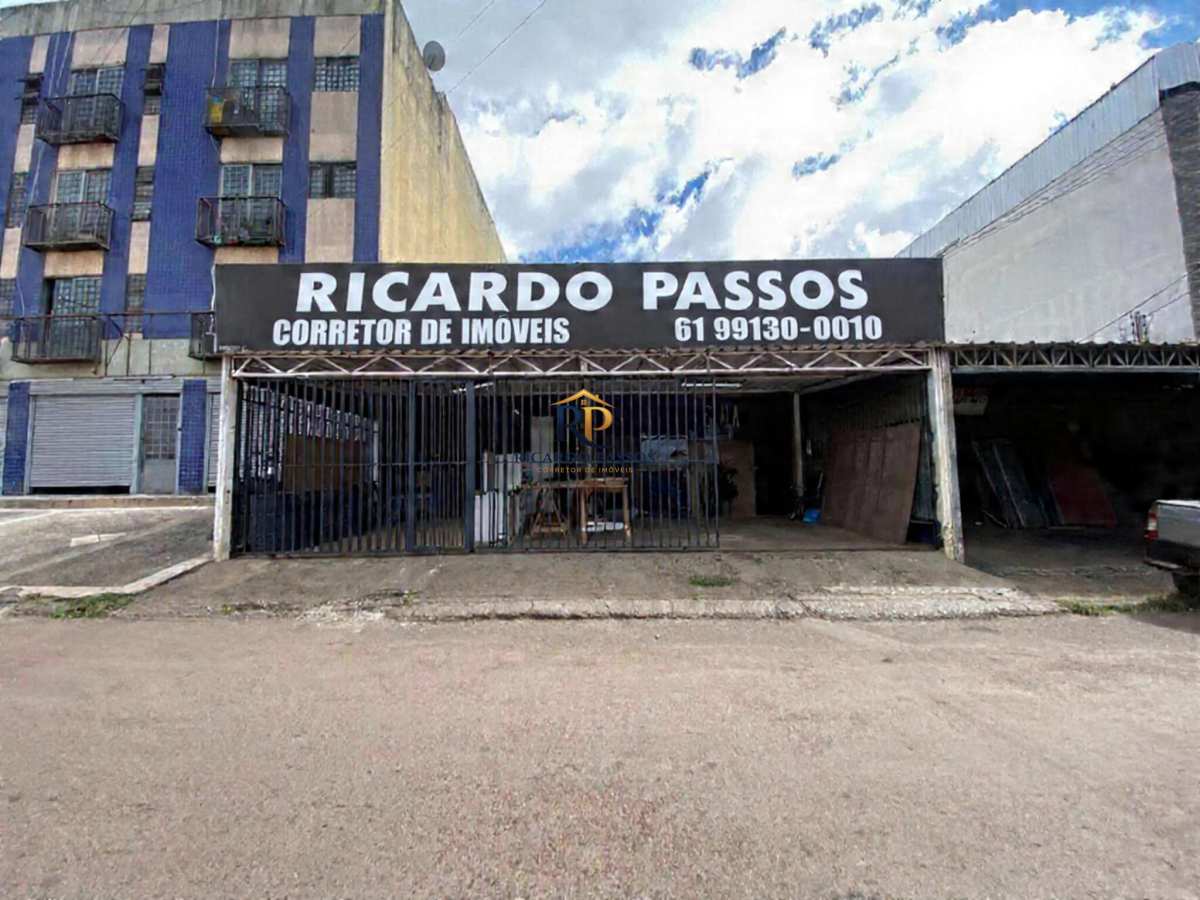 Imóvel comercial vazado raro com laje e estrutura para até 3 pavimentos no Setor de Oficinas do Paranoá - Ricardo Passos - Corretor de Imóveis